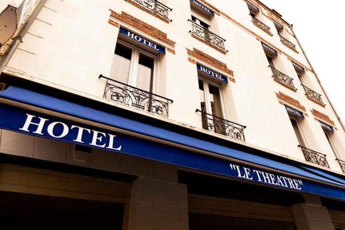 Hotel Le Theatre Suresnes Exterior foto